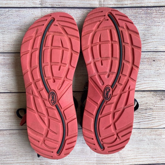 ⭐️ SOLD ⭐️ CHACOS Blue Peace Sign Sandals 10 - Picture 5 of 6